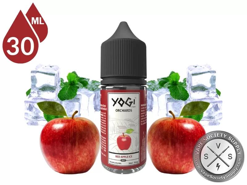 Red Apple Ice by YOGI Orchards Salt 30ml - Vape Product, Vape Product