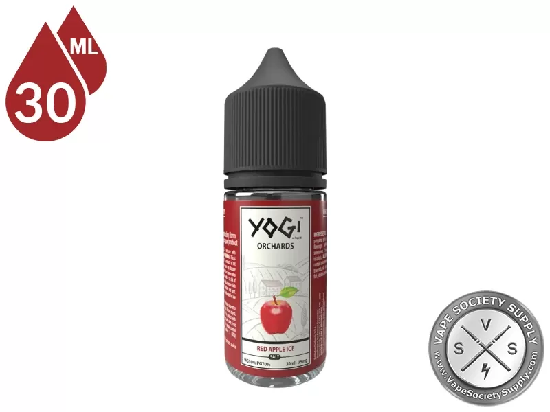 Red Apple Ice by YOGI Orchards Salt 30ml - Vape Product, Vape Product - Image 3
