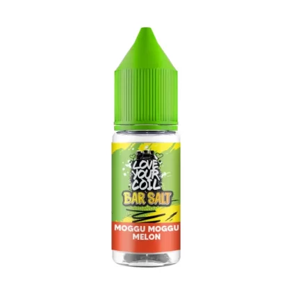 Moggu Moggu Melon Love Your Coil Bar Salt 10ml Nic Salt E Liquid