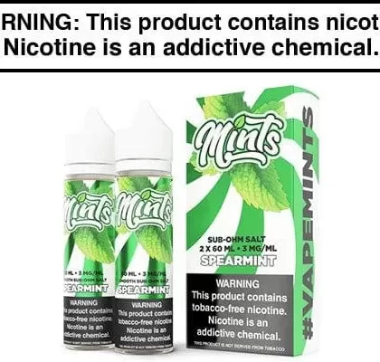 SPEARMINT BY MINTS VAPE CO 120ML - Vapejuice