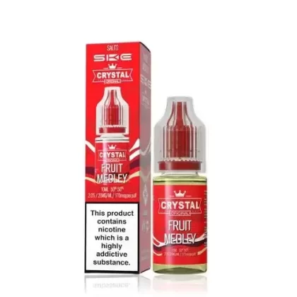 Fruit Medley By SKE Crystal Salts V2 10ml - Nicotine Strength#10mg (Salt)>20mg (Salt)