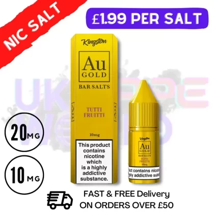 Tutti Fruiti Gold Bar Nic Salt
