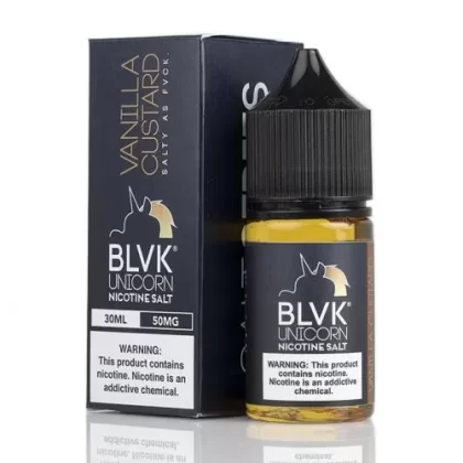VANILLA CUSTARD SALT – BLVK UNICORN – 30ML - Vape Product, Vape Product