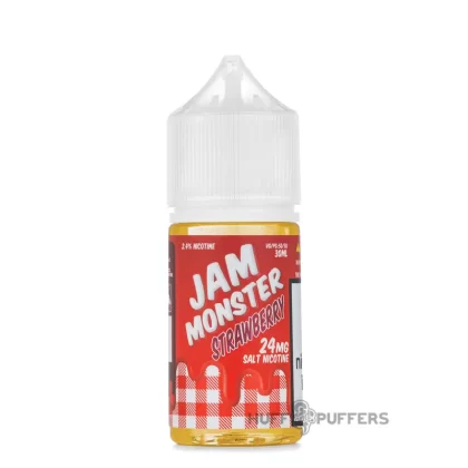 Jam Monster Salt – Strawberry 30mL - Vape Product, Vape Product