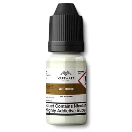 VM Tobacco by Vapemate - 18 mg/ml