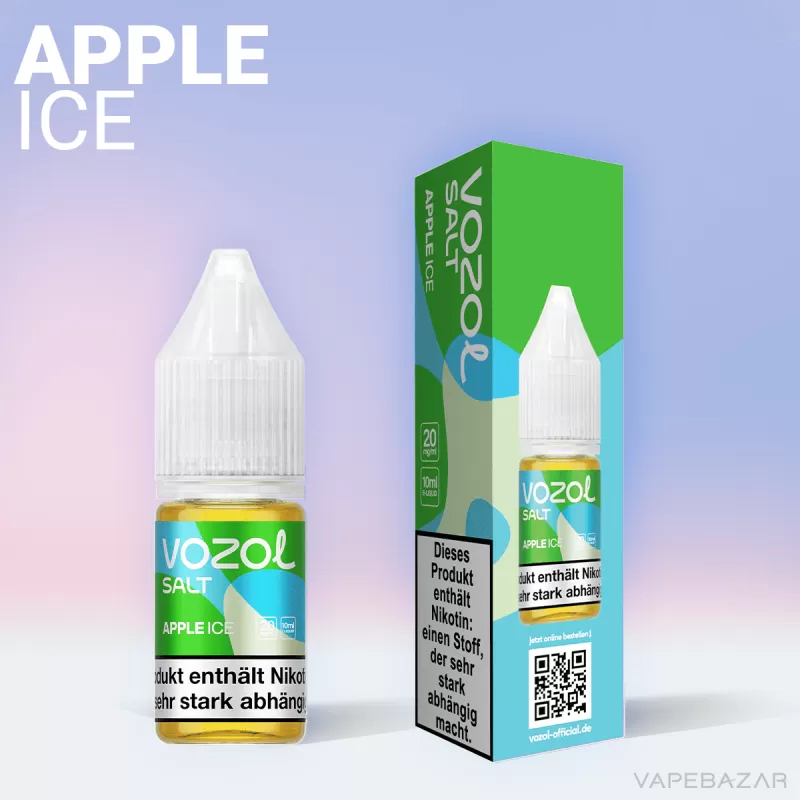 Vozol Liquid – Apple Ice - Vapebazar - Image 2