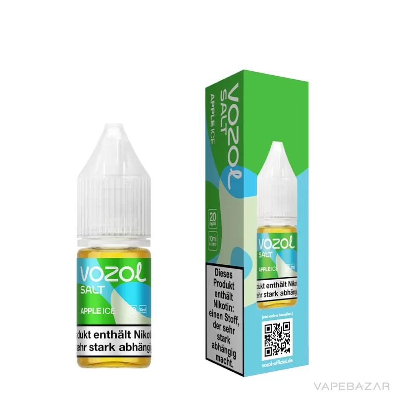 Vozol Liquid – Apple Ice - Vapebazar - Image 3