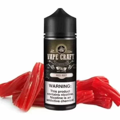 Vape Craft Red Riot Vape e-Liquid 120mL - Vape Product, Vape Product
