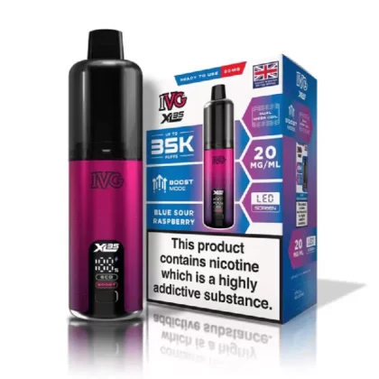 IVG XL 35K Prefilled Pod Kit Blue Sour Raspberry - Strength#20mg (C4A3B6) (C4A3B6)