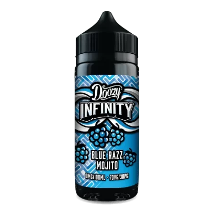 Doozy Infinity 100ml Shortfill E-Liquid Blue Razz Mojito - Title#0mg