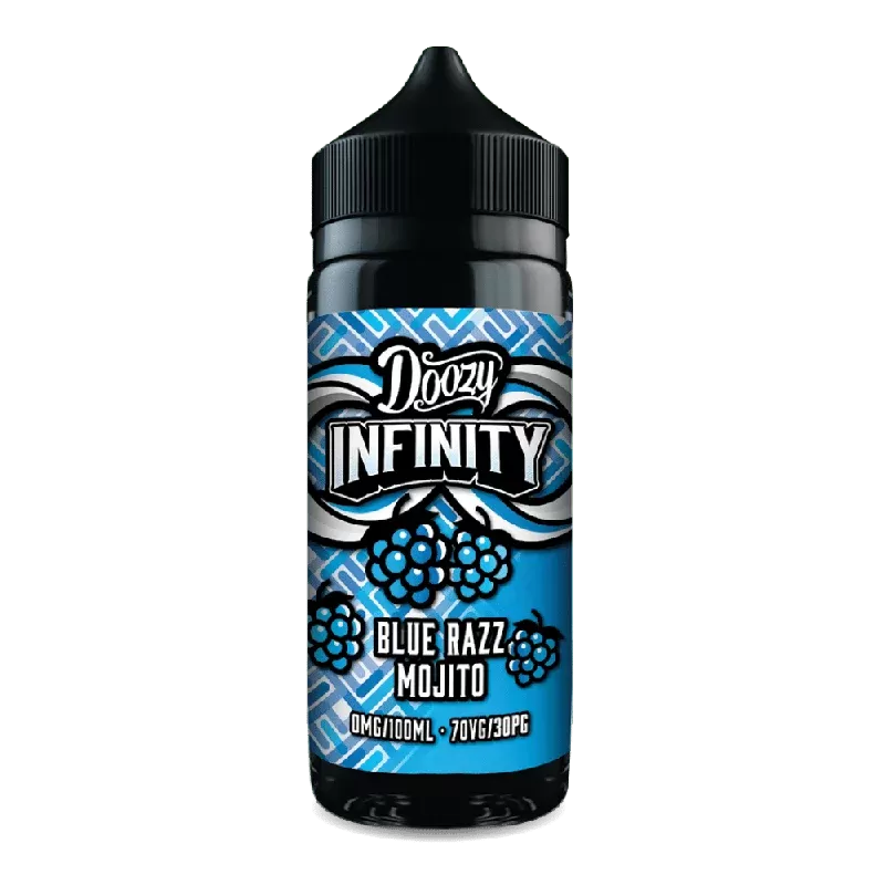 Doozy Infinity 100ml Shortfill E-Liquid Blue Razz Mojito - Title#0mg