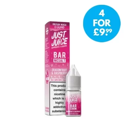 Just Juice Bar Salts 10mg (1%) Nic Salt 10ml - Vape Co