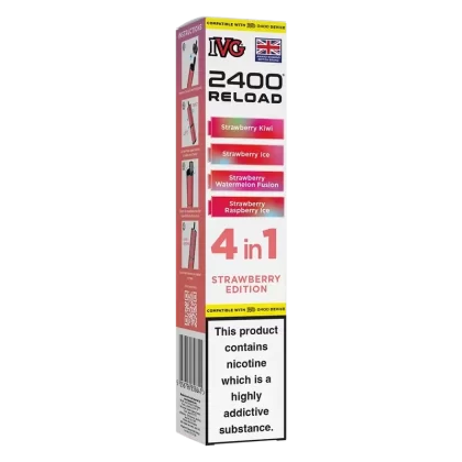IVG 2400 Reload 4in1 Strawberry Edition Prefilled Pods