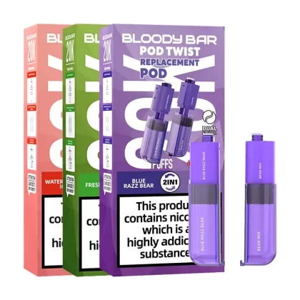 BLOODY BAR 20K POD TWIST REPLACEMENT PODS
