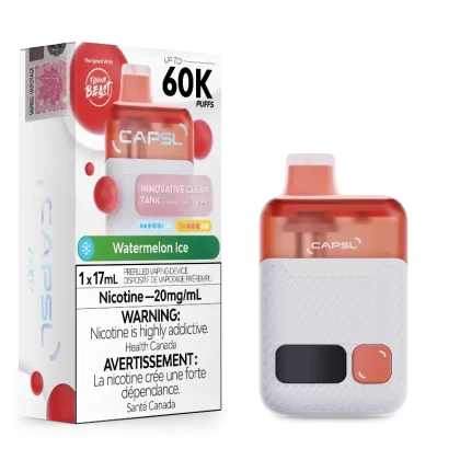 CAPSL 60k Watermelon Ice Disposable Vape by Flavour Beast
