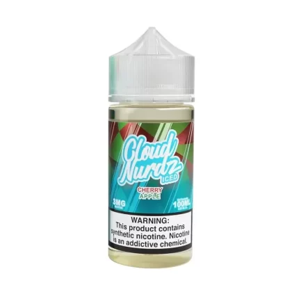 Cloud Nurdz – Cherry Apple Iced – 100mL - Nicotine (mg)#3mg