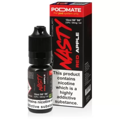 Nasty Juice PodMate Red Apple E Liquid 10ml - Nicotine Strength#20mg>10mg (BA1452) (BA1452)