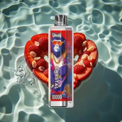 UWIN Crystal 10000 Puffs Disposable Vape Love 66 – 18ml E-Liquid, 650mAh Rechargeable, RGB Lights, Type-C Fast Charging - Bangvapeaustralia