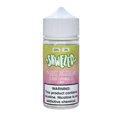 Pink Summer (Pink Lemonade) By Skwezed Series 100mL - Nicotine Level#0mg>3mg>6mg>100mL