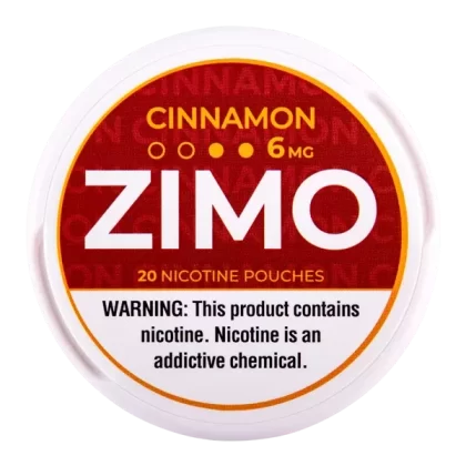 Cinnamon ZIMO Pouches - Nicotine#6mg>8mg~Size#Single>5 Pack