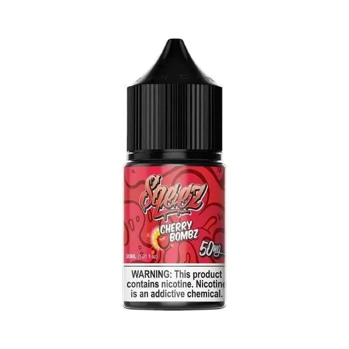Cherry Bombz Nicotine Salt by Sqeez eJuice - Size#30ml~Nicotine#25MG>50MG