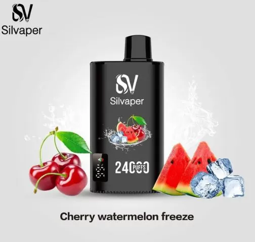Silvaper Disposable Vape 24000 Puffs - 20 mg / Banana Ice - Image 3