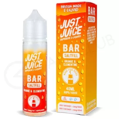Orange & Clementine Saltfill E-Liquid by Just Juice Bar 40ml