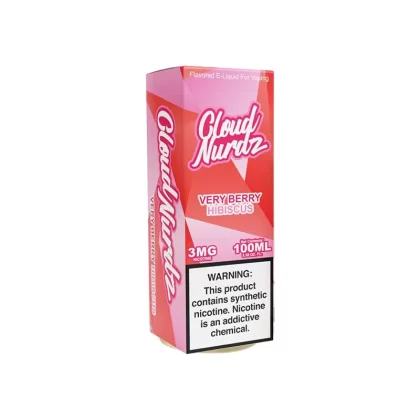 Cloud Nurdz – Very Berry Hibiscus – 100mL - Vape Product