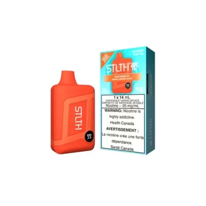 Stlth 8K Pro Disposable Vape – Blood Orange Ice - Eliquidsupply