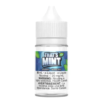 That's Mint Salt-Nic E-Liquid - Spearmint 30ml - 12mg/ml