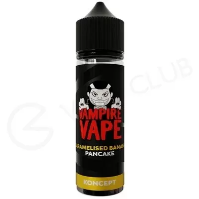 Caramelised Banana Pancake Shortfill E-Liquid by Vampire Vape 50ml