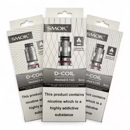 SMOK D Replacement Coils - 0.15 Ohm, 0.23 Ohm