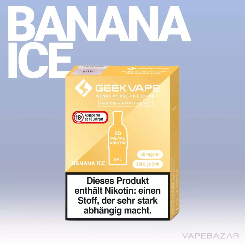 GeekVape Wenax M1 Pod – Banana Ice - Image 2