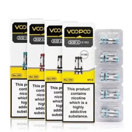 Voopoo PnP-X Coils - 0.15 Ohm, 0.2 Ohm