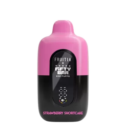 Strawberry Shortcake Fruitia X Fifty Bar 20k - Huffvape