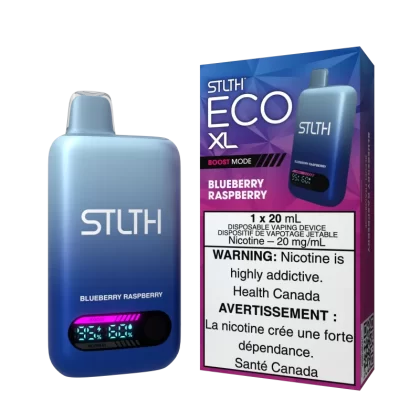 STLTH ECO XL - Blueberry Raspberry - 20 mg/mL (wholeseller) - Excise ON, 20 mg/mL (wholeseller) - Excise AB