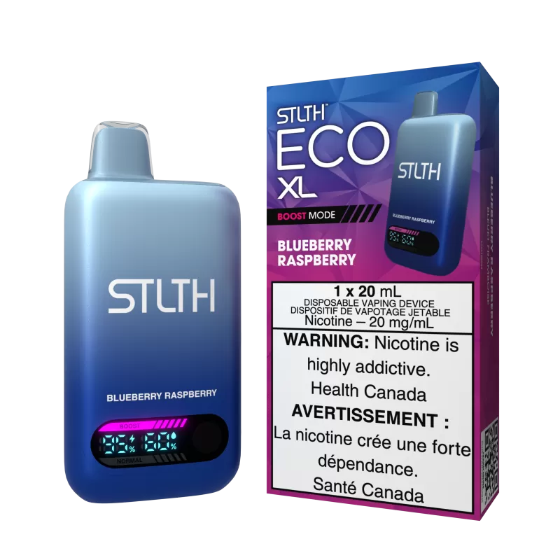 STLTH ECO XL - Blueberry Raspberry - 20 mg/mL (wholeseller) - Excise ON, 20 mg/mL (wholeseller) - Excise AB