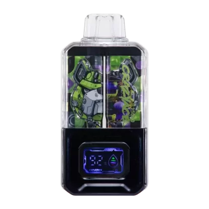 Strawberry Kiwi Crazy Ace B15000 - Nicotine#50mg~Size#Single>10 Pack (0385D5)