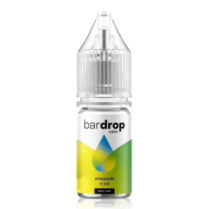 Pineapple Ice By Bar Drop Salts 10ml - Nicotine Strength#20mg (Salt)>10mg (Salt)>5mg (Salt) (EFBEEF)