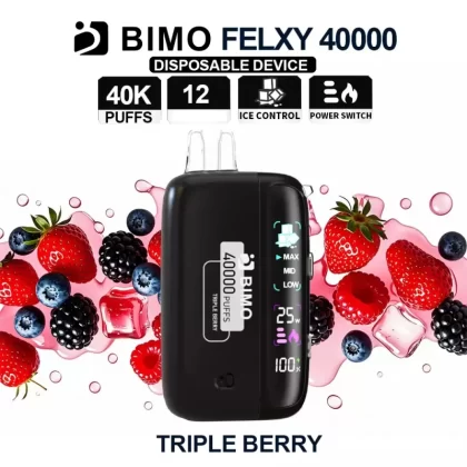 BIMO Felxy 40000 Kit – Triple Berry - Vape Store