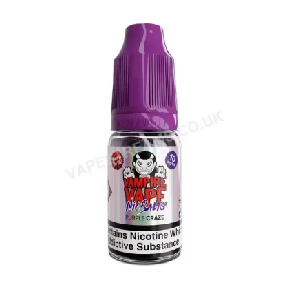 Purple Craze Nic Salt E-Liquid by Vampire Vape - Vapestreams Co