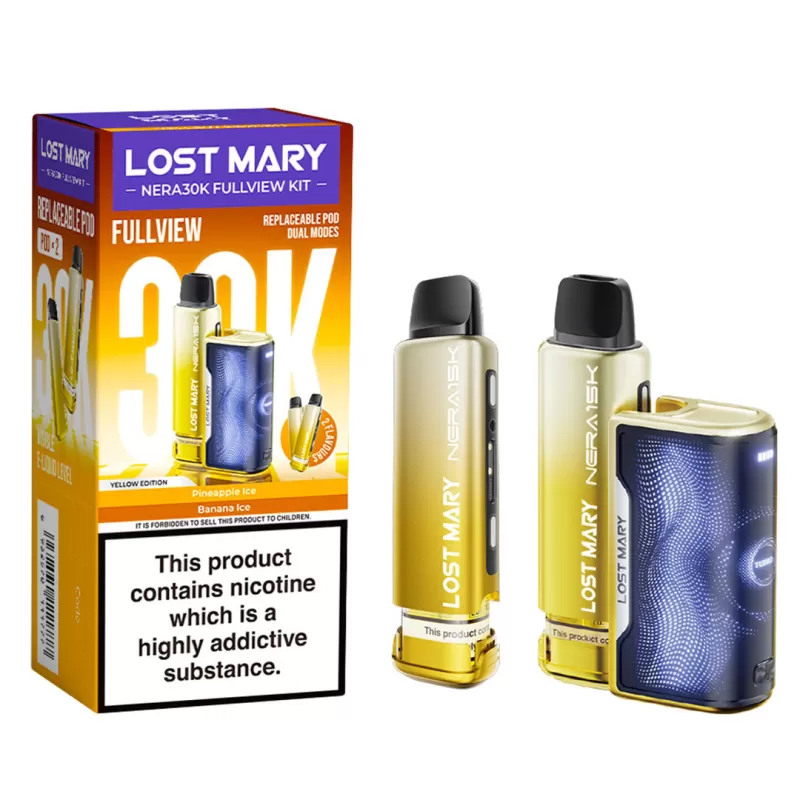 Lost Mary NERA 15K Vape KIT - Blueberry Cherry Cranberry - Image 2