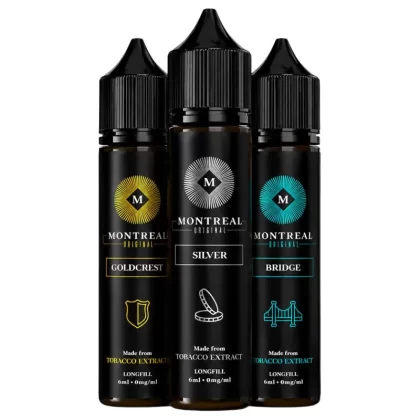 Montreal Original 6ml 0mg Longfill (60ml Bottle) - Canyon
