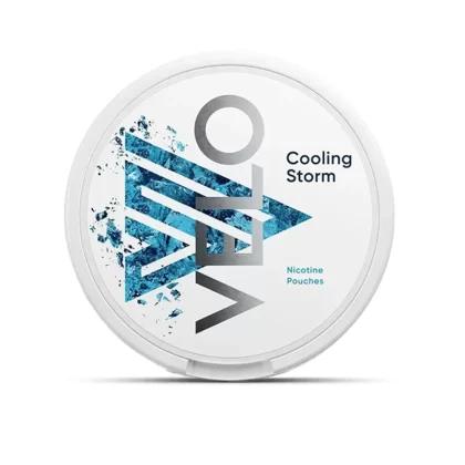 Velo Nicotine Pouches – Cooling Storm - Strength#Slim 10mg (9ED904) (9ED904)