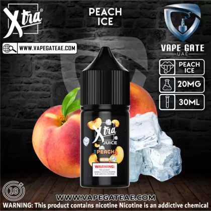 ICE PEACH - XTRA SALTNIC 30ML - 20 mg