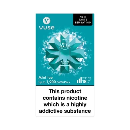 Vuse ePod Taste Sensation Mint Ice Pods (2 Pack) - Strength#18mg (3801E0)