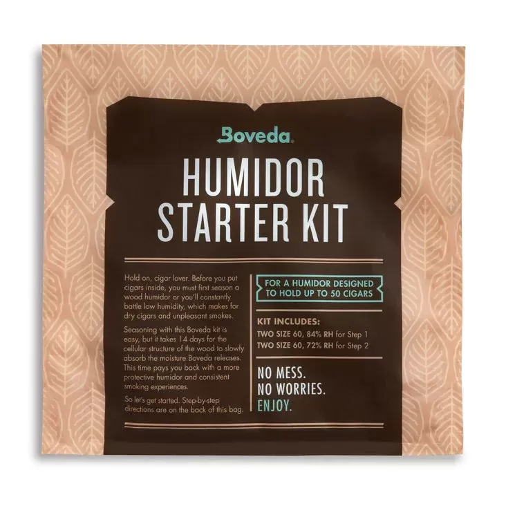 Boveda 50-Count Humidor Starter Kit