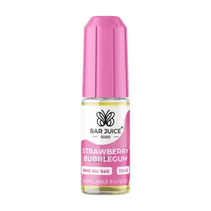 Strawberry Bubblegum Nic Salt by Bar Juice 5000 - Vapeshop Co