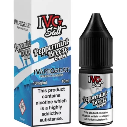 PEPPERMINT BREEZE CHEW NIC SALT BY IVG 10ml 20mg