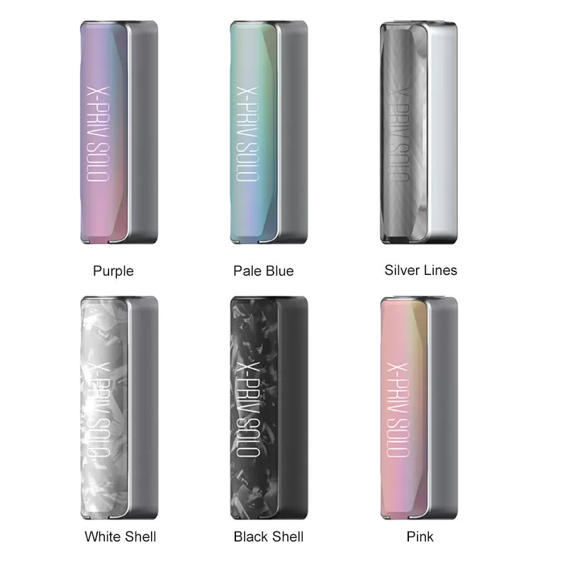 SMOK X-Priv Solo TF-D 80W Kit - Black Shell, Pale Blue (3C1DF4) - Image 2